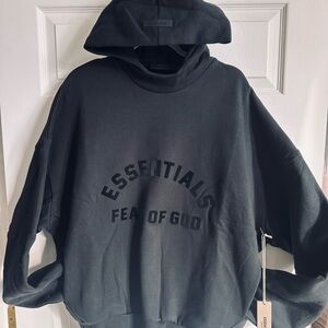 Fear of God Essentials Black Hoodie